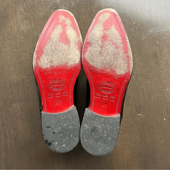 Black Brown 1826 Patent Leather Dress Shoes - Picture 6 of 6